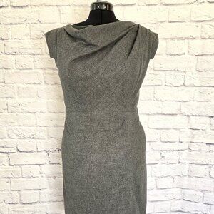 Classiques Entier Midi Cocktail Dress- Grey